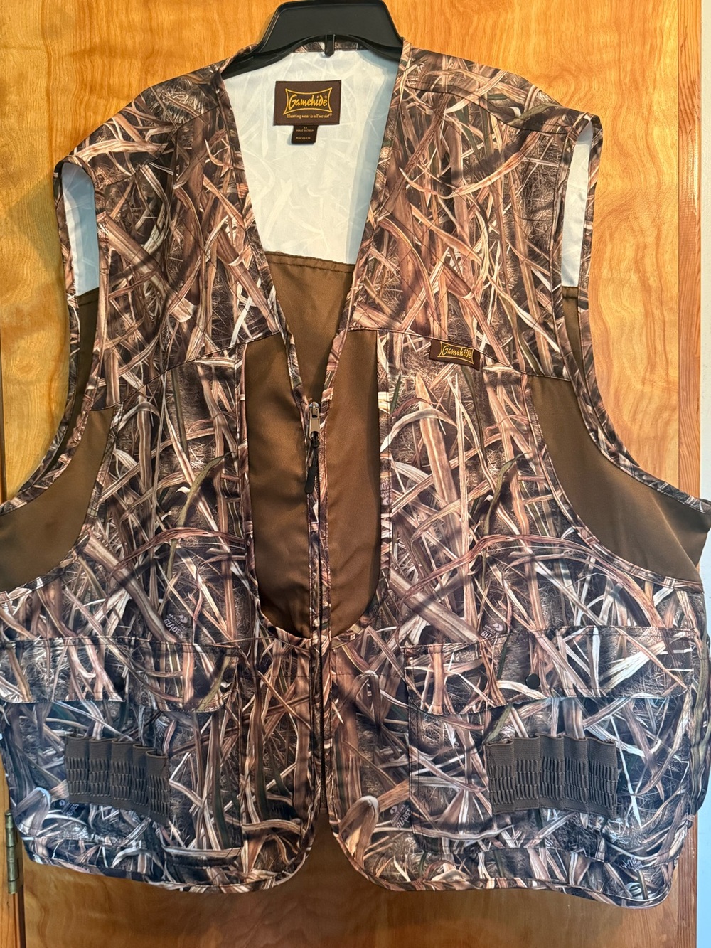 Gamehide Men's Camo Hunting Vest in Brown 4XL  NWT